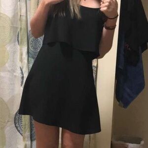 Abercrombie & Fitch Black Mini Dress